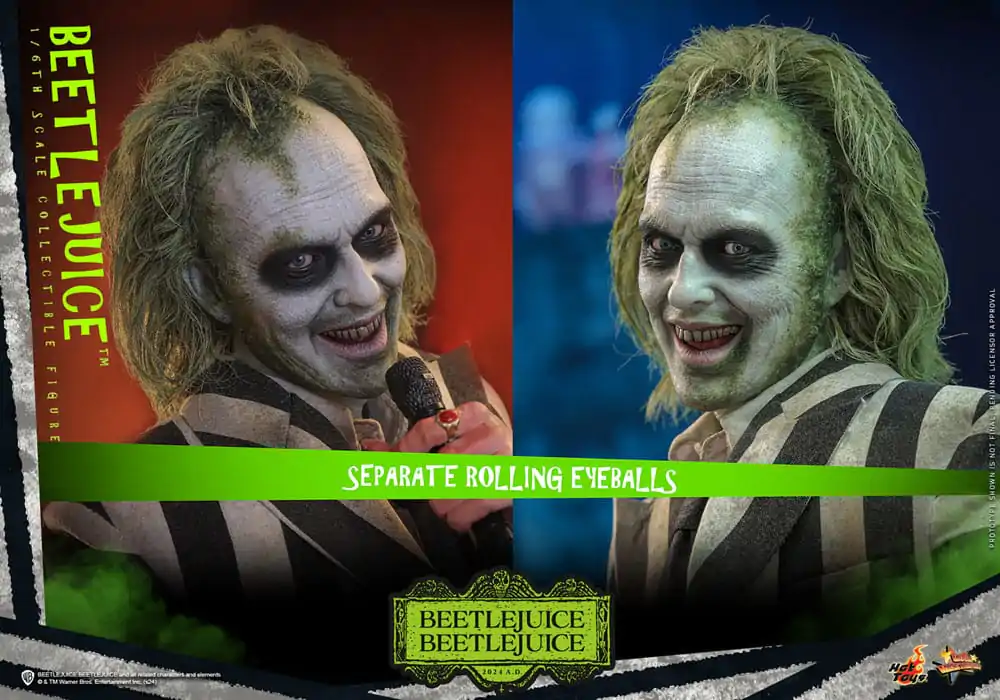 Figurină de acțiune Movie Masterpiece 1/6 Beetlejuice 30 cm poza produsului