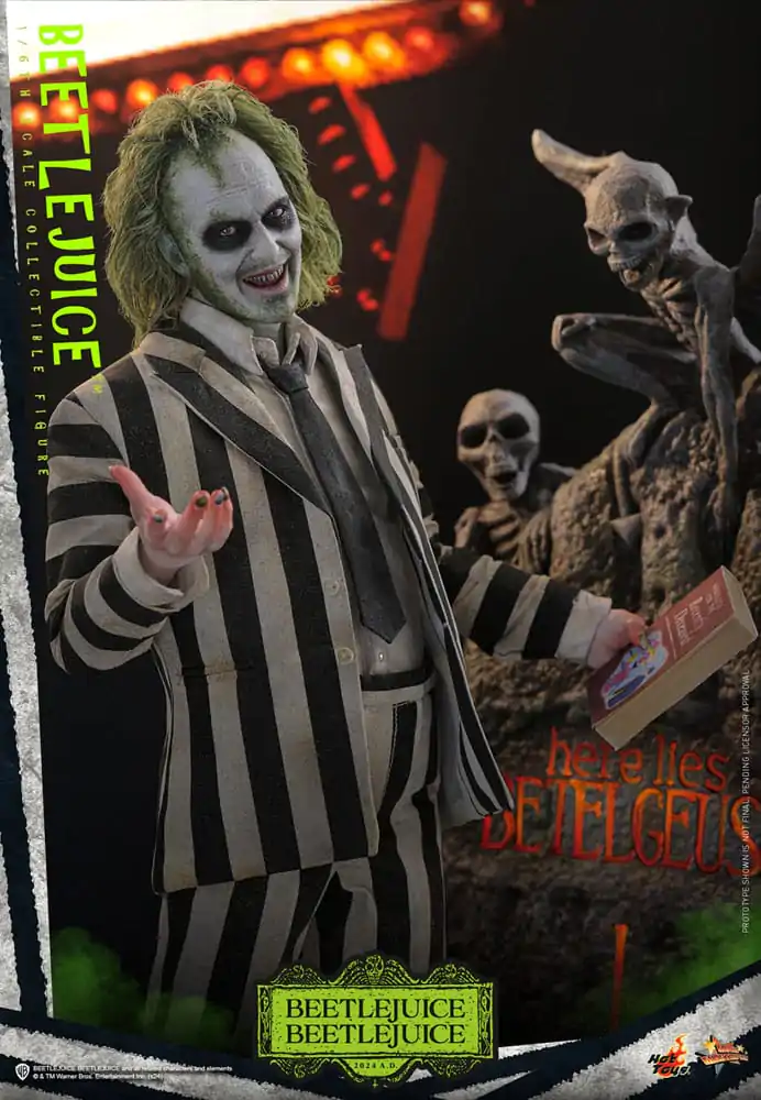 Figurină de acțiune Movie Masterpiece 1/6 Beetlejuice 30 cm poza produsului