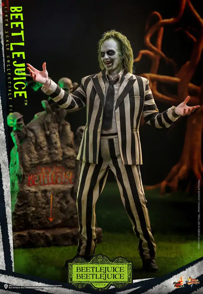 Figurină de acțiune Movie Masterpiece 1/6 Beetlejuice 30 cm poza produsului