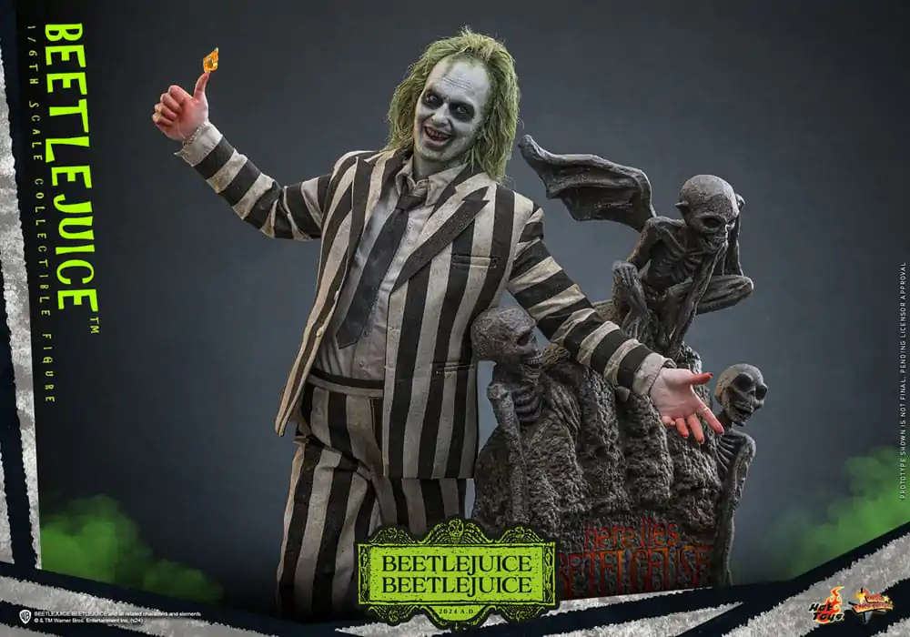 Figurină de acțiune Movie Masterpiece 1/6 Beetlejuice 30 cm poza produsului