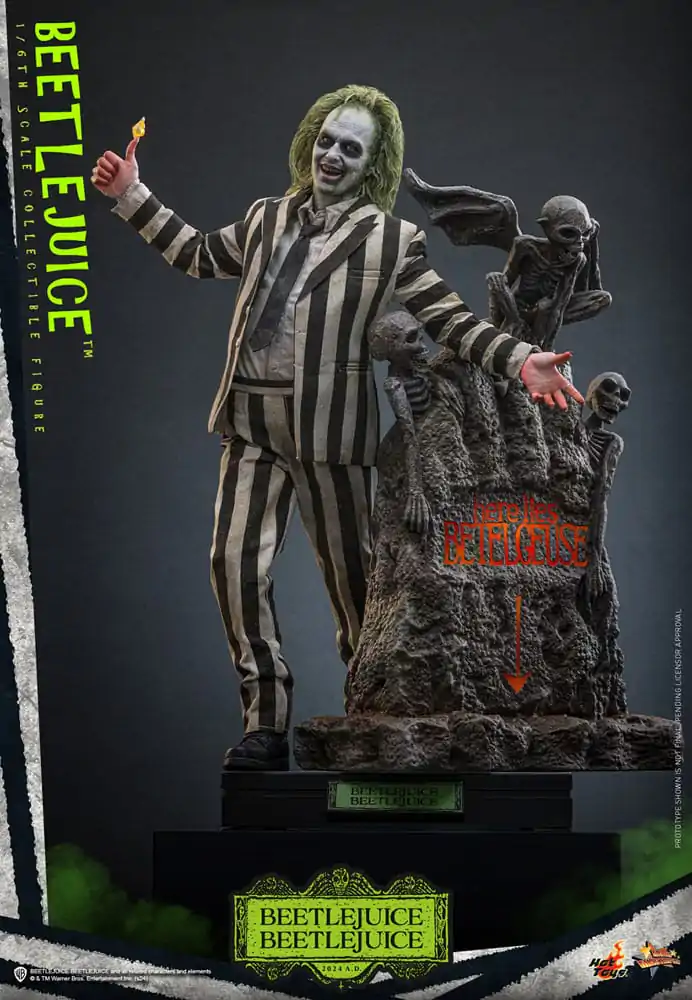 Figurină de acțiune Movie Masterpiece 1/6 Beetlejuice 30 cm poza produsului