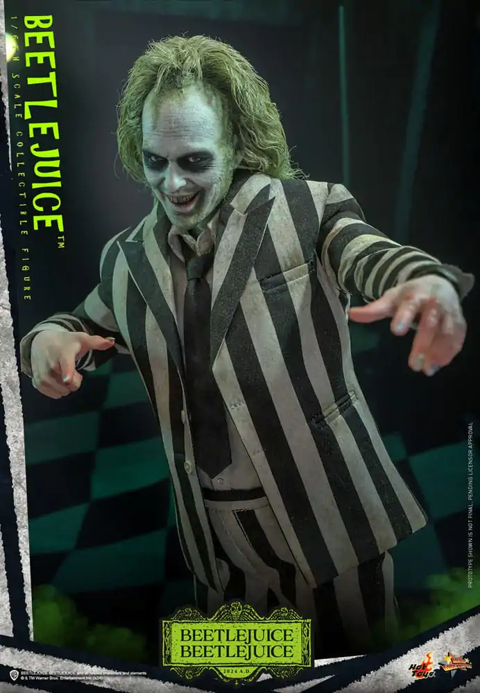 Figurină de acțiune Movie Masterpiece 1/6 Beetlejuice 30 cm poza produsului