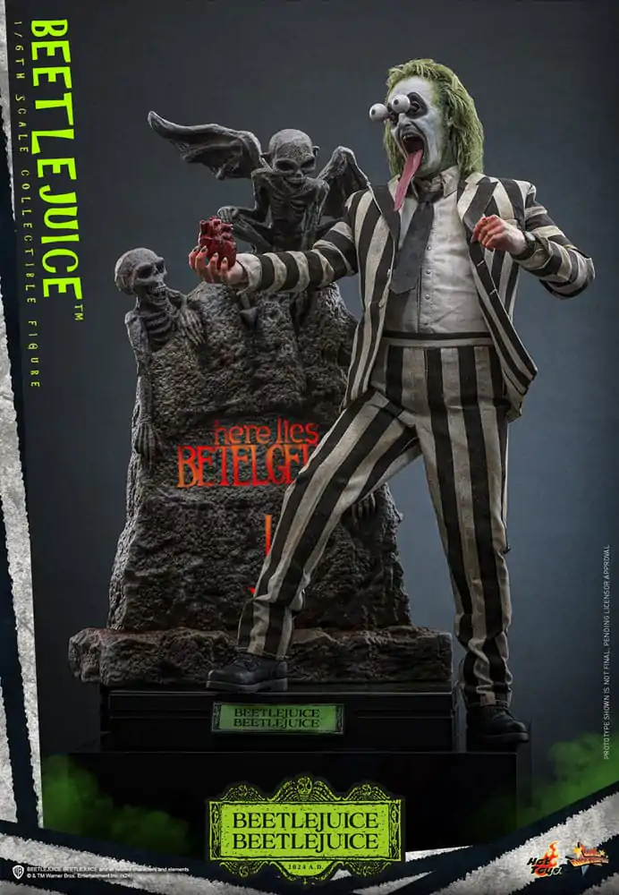 Figurină de acțiune Movie Masterpiece 1/6 Beetlejuice 30 cm poza produsului