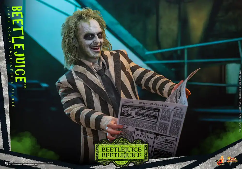 Figurină de acțiune Movie Masterpiece 1/6 Beetlejuice 30 cm poza produsului