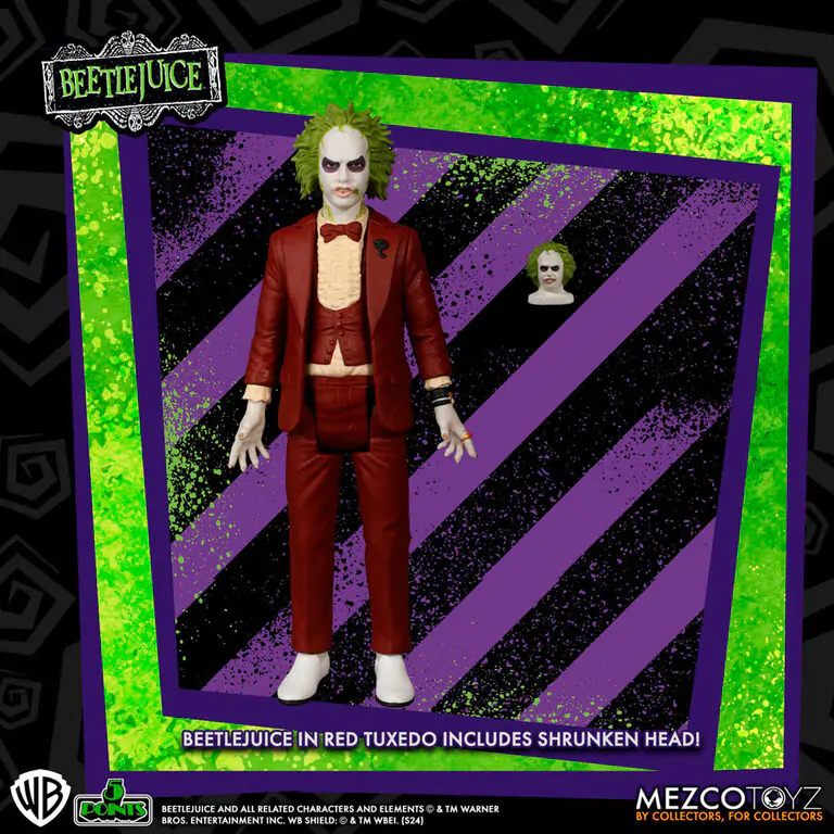 Beetlejuice - Beetlejuice figurină Tux roșu 9,5cm poza produsului