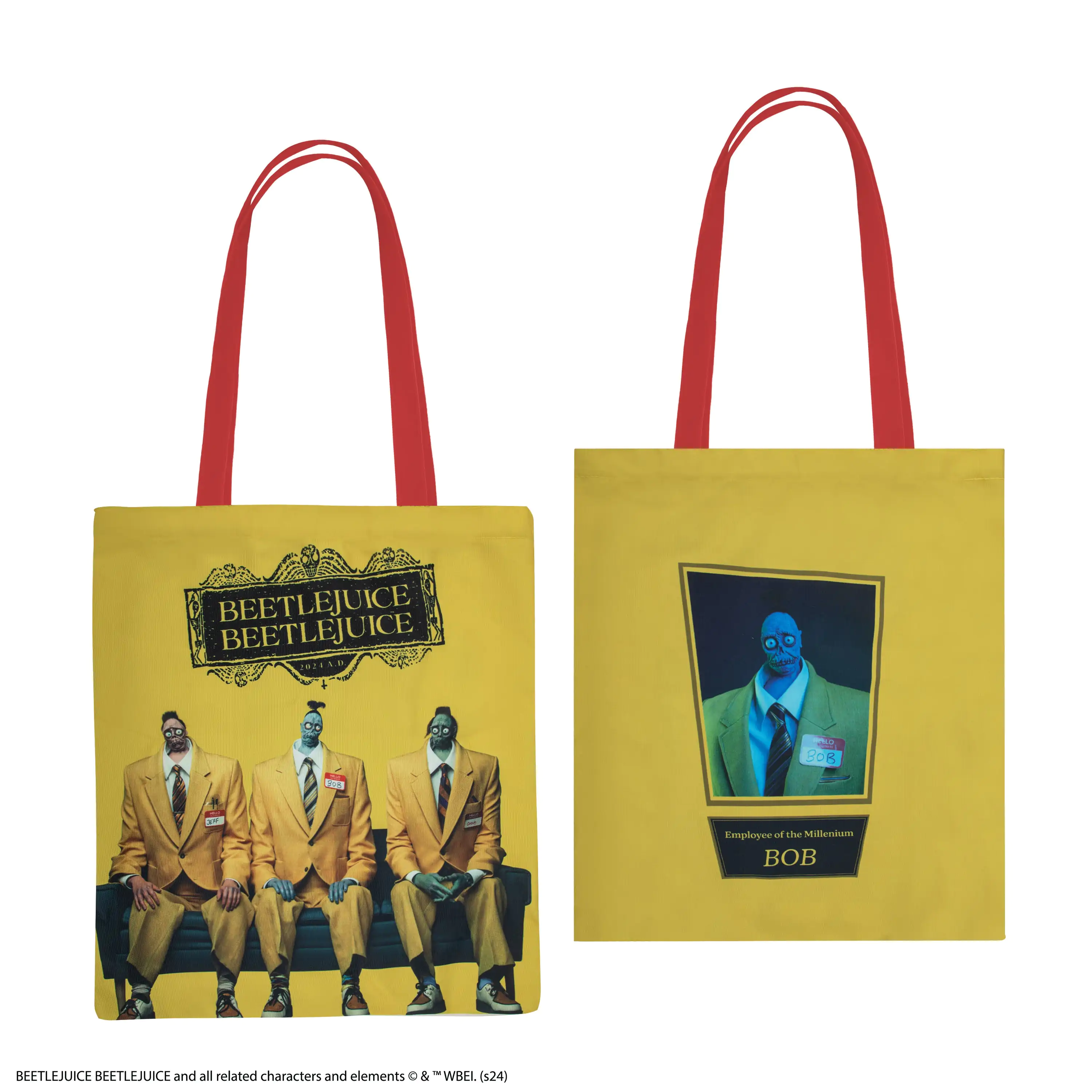 Beetlejuice Tote Bag Angajatul Mileniului geantă de cumpărături poza produsului