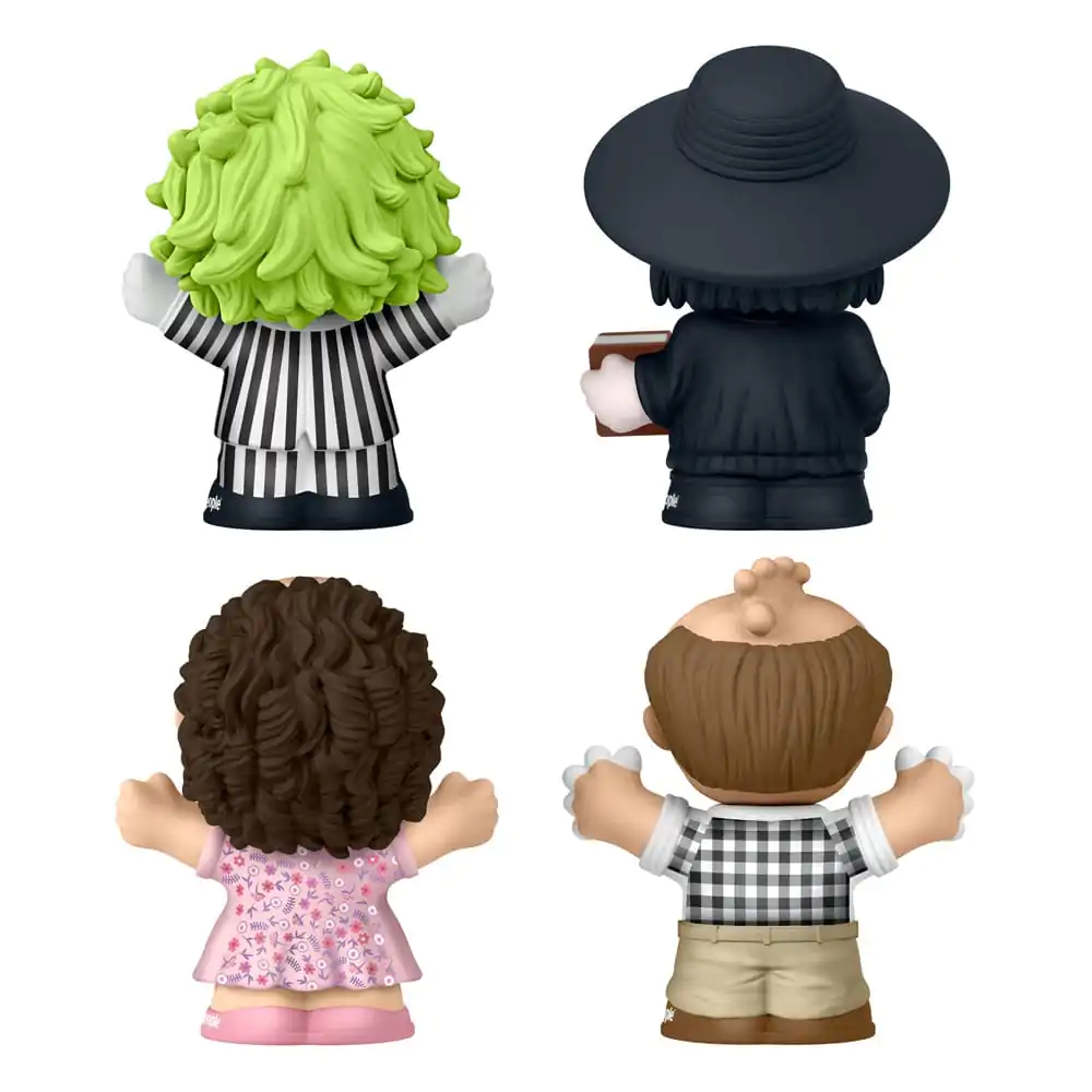 Beetlejuice Fisher-Price Little People Collector Mini Figurine Pachet de 4 7 cm poza produsului