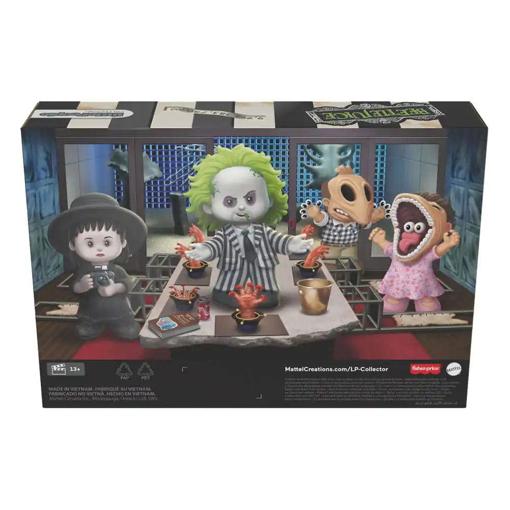 Beetlejuice Fisher-Price Little People Collector Mini Figurine Pachet de 4 7 cm poza produsului
