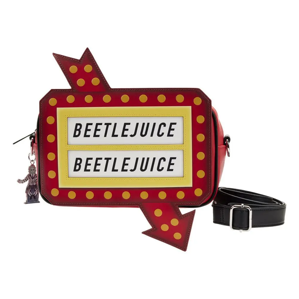 Beetlejuice by Loungefly Geanta crossbody Graveyard Sign poza produsului