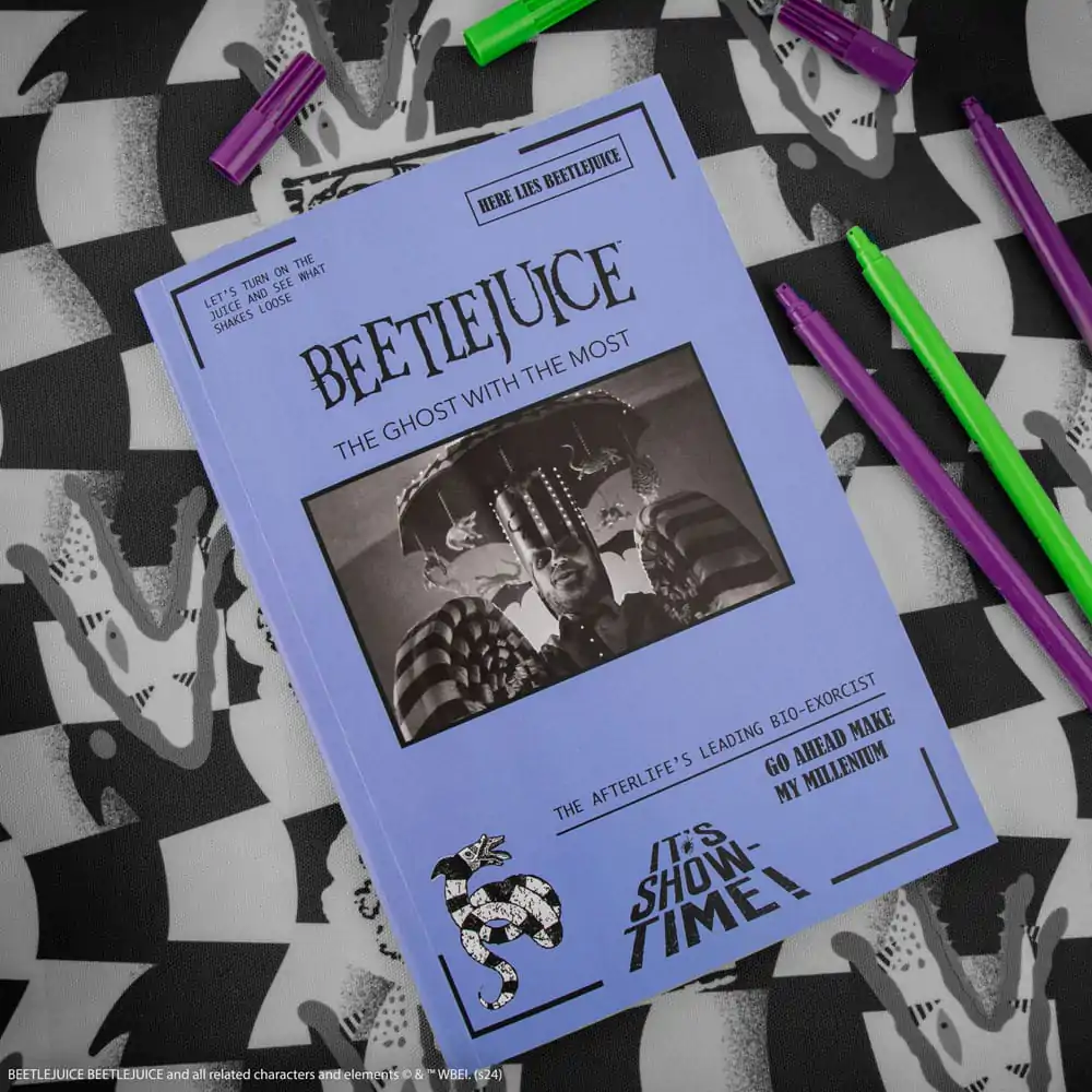 Beetlejuice Caiet It's Show Time poza produsului