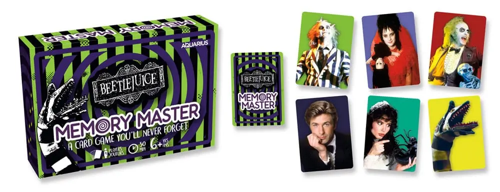 Beetlejuice Card Game Joc de Memorie Master *English Version* poza produsului