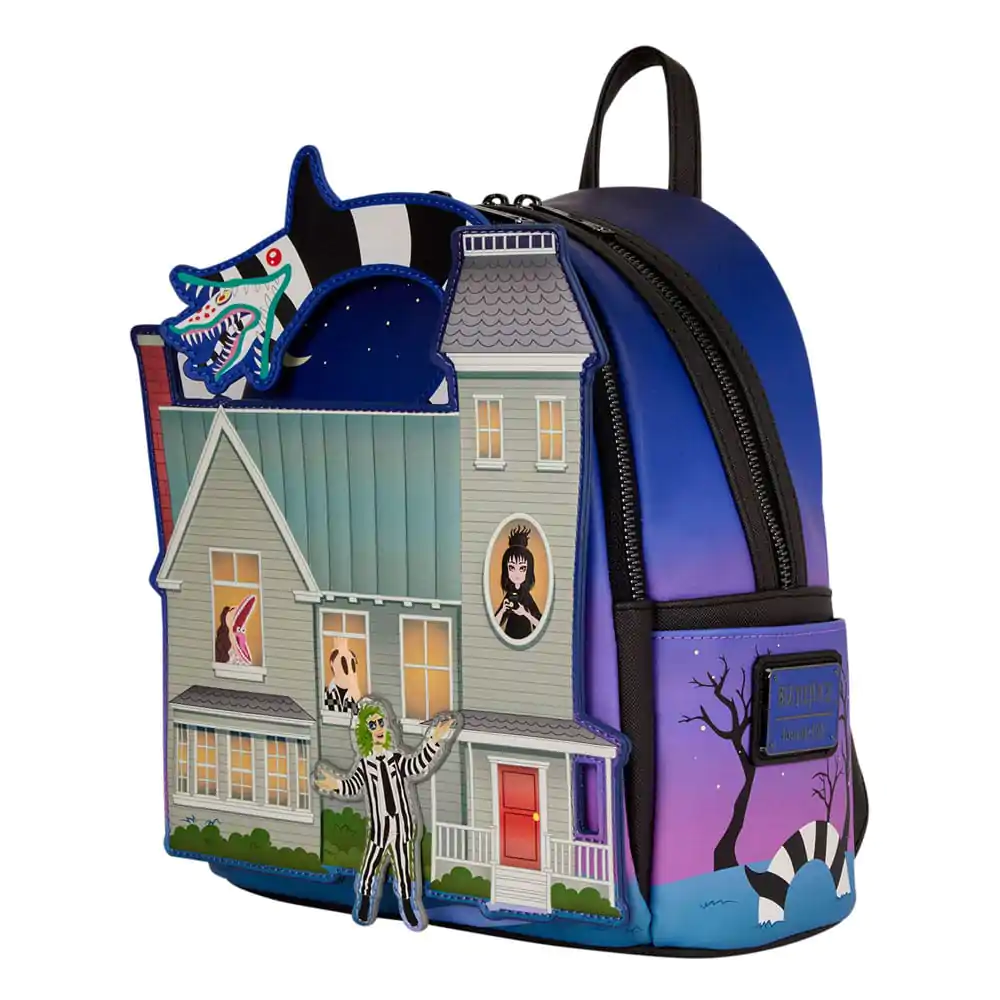 Rucsac Mini Beetlejuice by Loungefly poza produsului