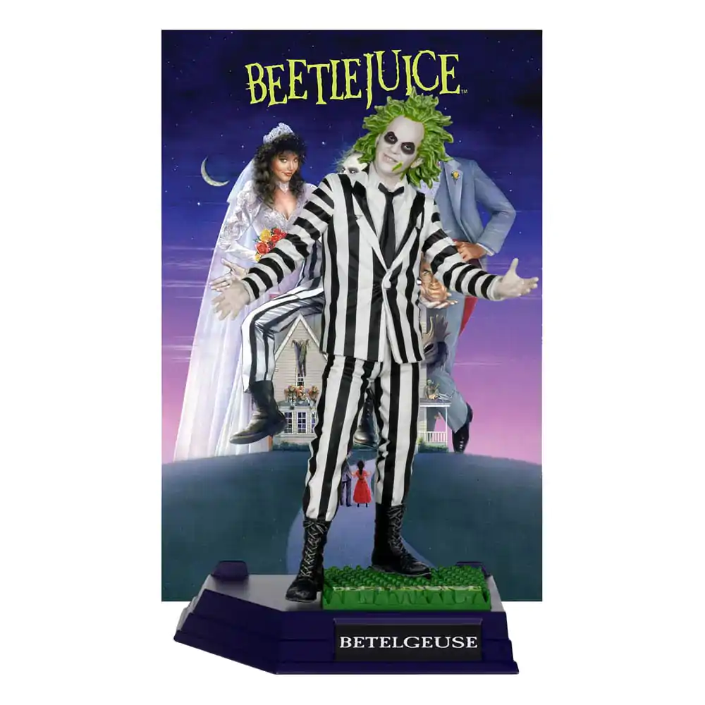 Beetlejuice Movie Maniacs Statuetă Beetlejuice 17 cm poza produsului
