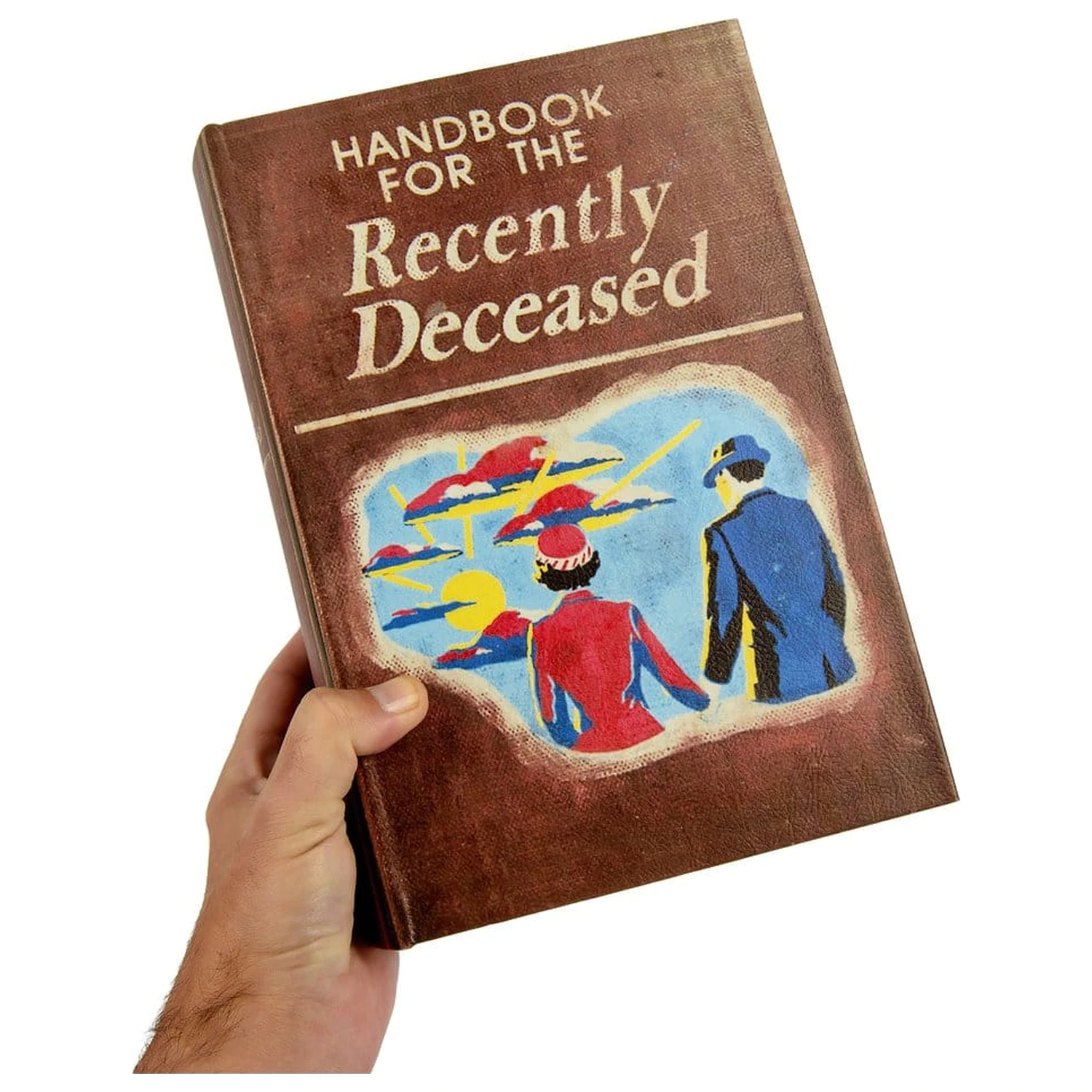 Beetlejuice Replica Box Handbook for the Recently Deceased cutie de depozitare poza produsului