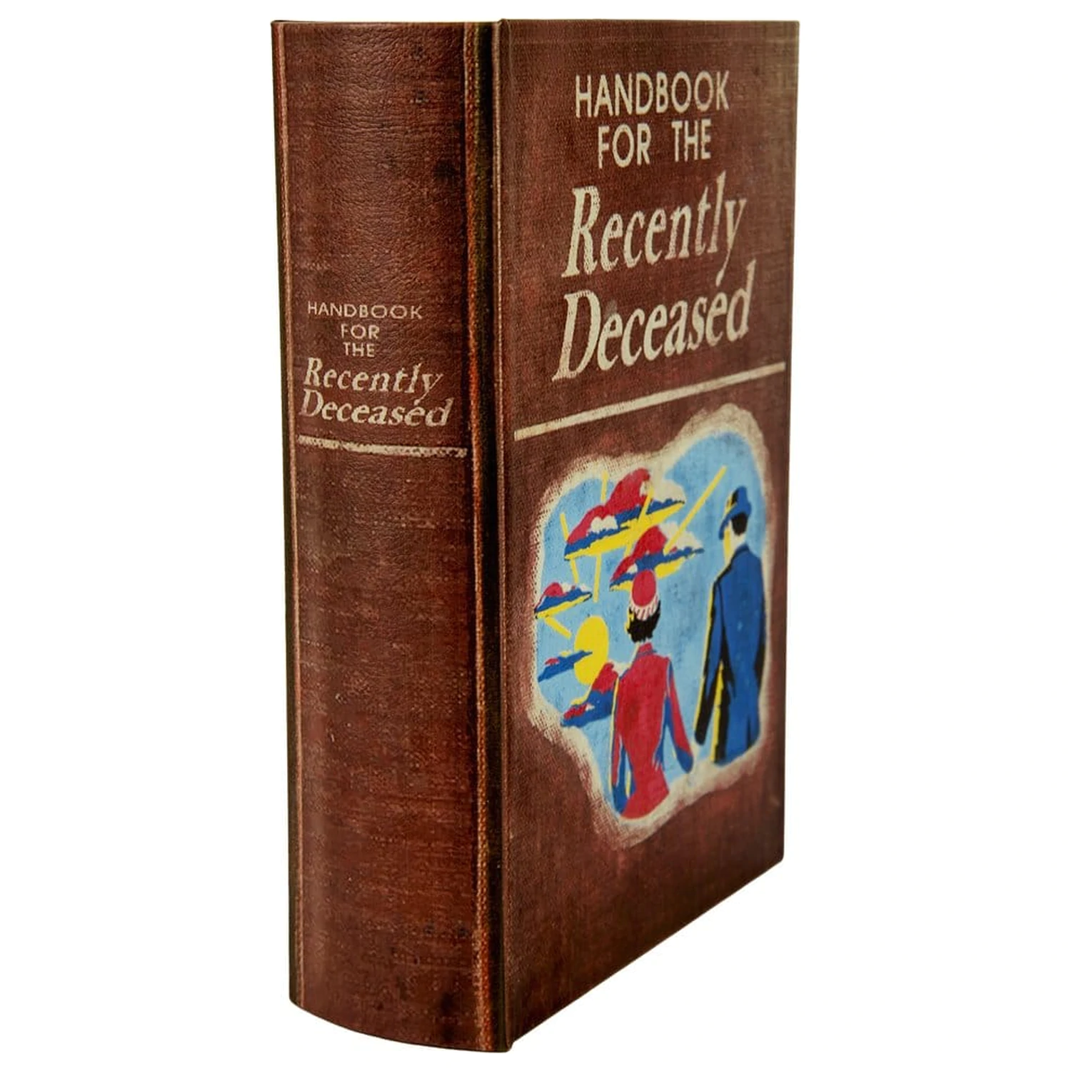 Beetlejuice Replica Box Handbook for the Recently Deceased cutie de depozitare poza produsului