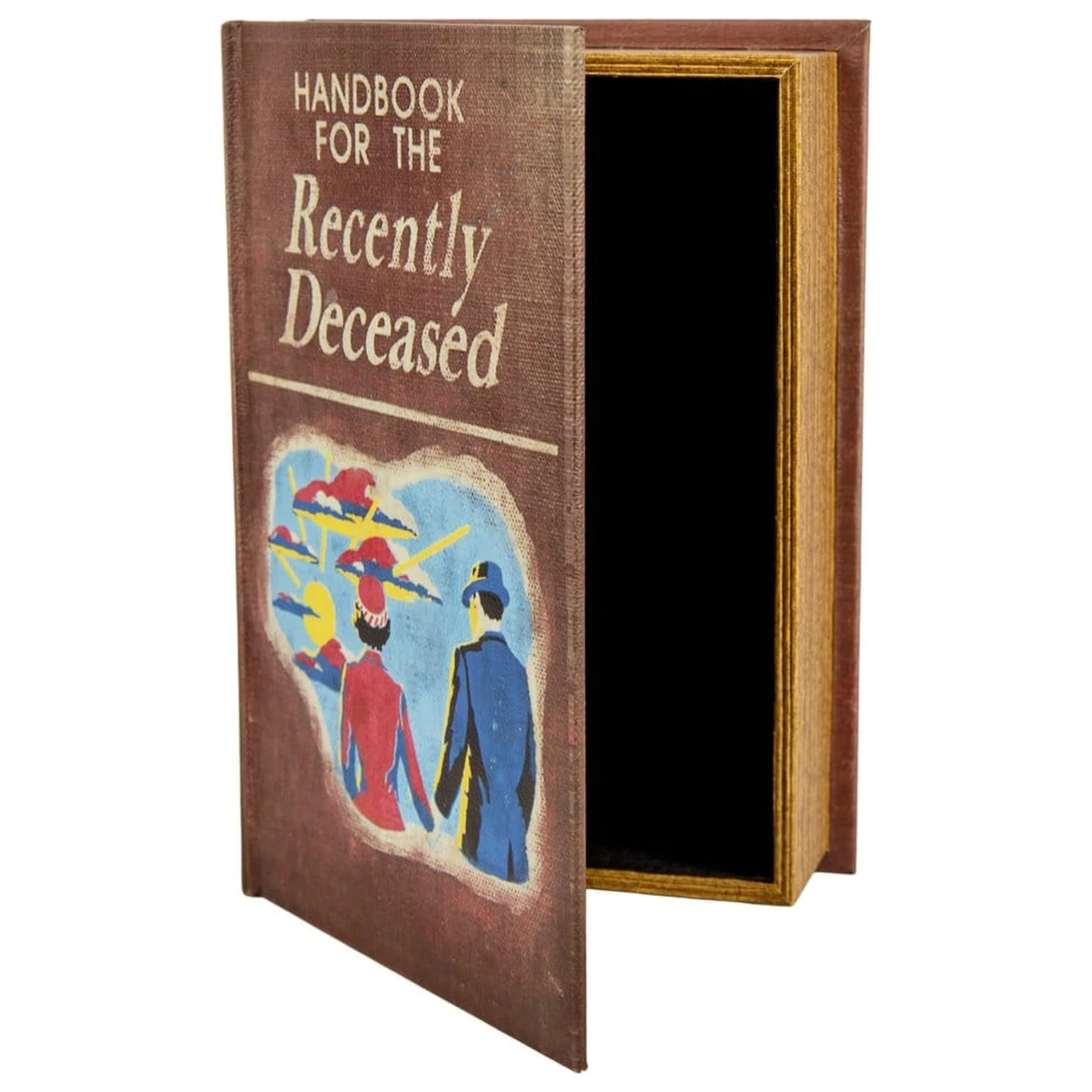 Beetlejuice Replica Box Handbook for the Recently Deceased cutie de depozitare poza produsului