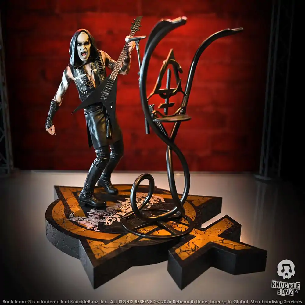 Behemoth Rock Iconz Statuie Nergal 22 cm poza produsului