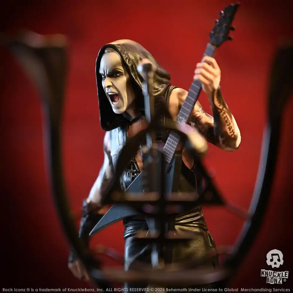 Behemoth Rock Iconz Statuie Nergal 22 cm poza produsului