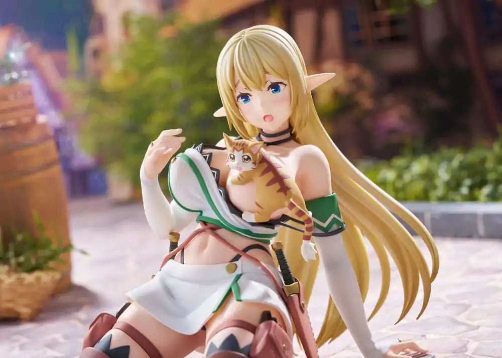 Beheneko Statuie PVC 1/7 Aria & Tama AmiAmi Editie Limitata 16 cm poza produsului