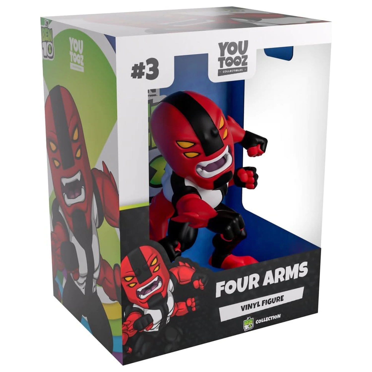 Figura din vinil Ben 10 Four Arms 11 cm poza produsului
