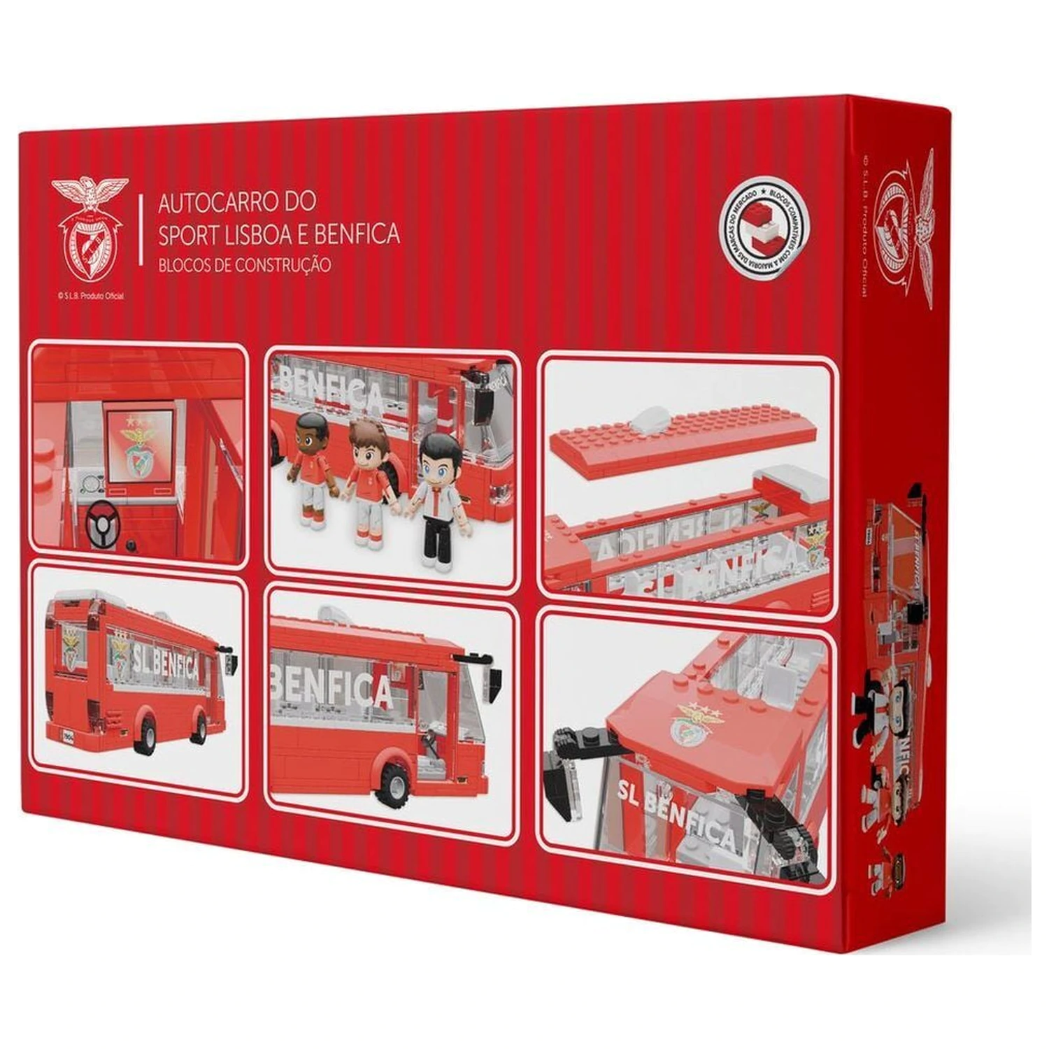 Benfica bus set cu figuri 332 piese poza produsului