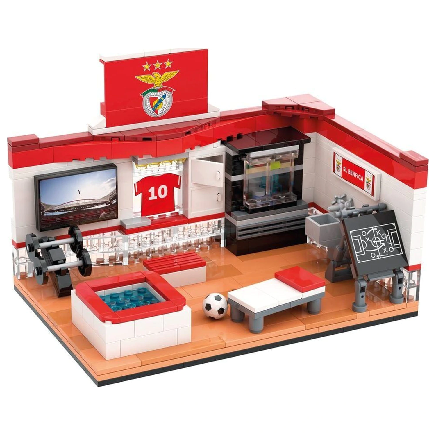 Benfica dressing room set cu figurina 468 piese poza produsului