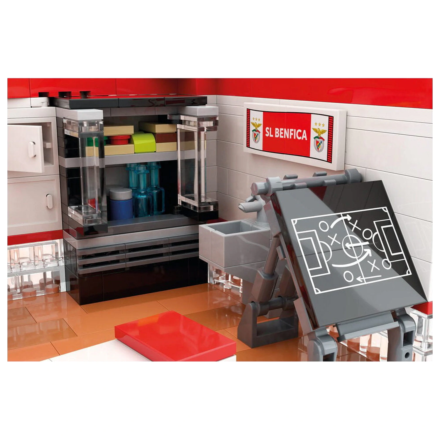 Benfica dressing room set cu figurina 468 piese poza produsului