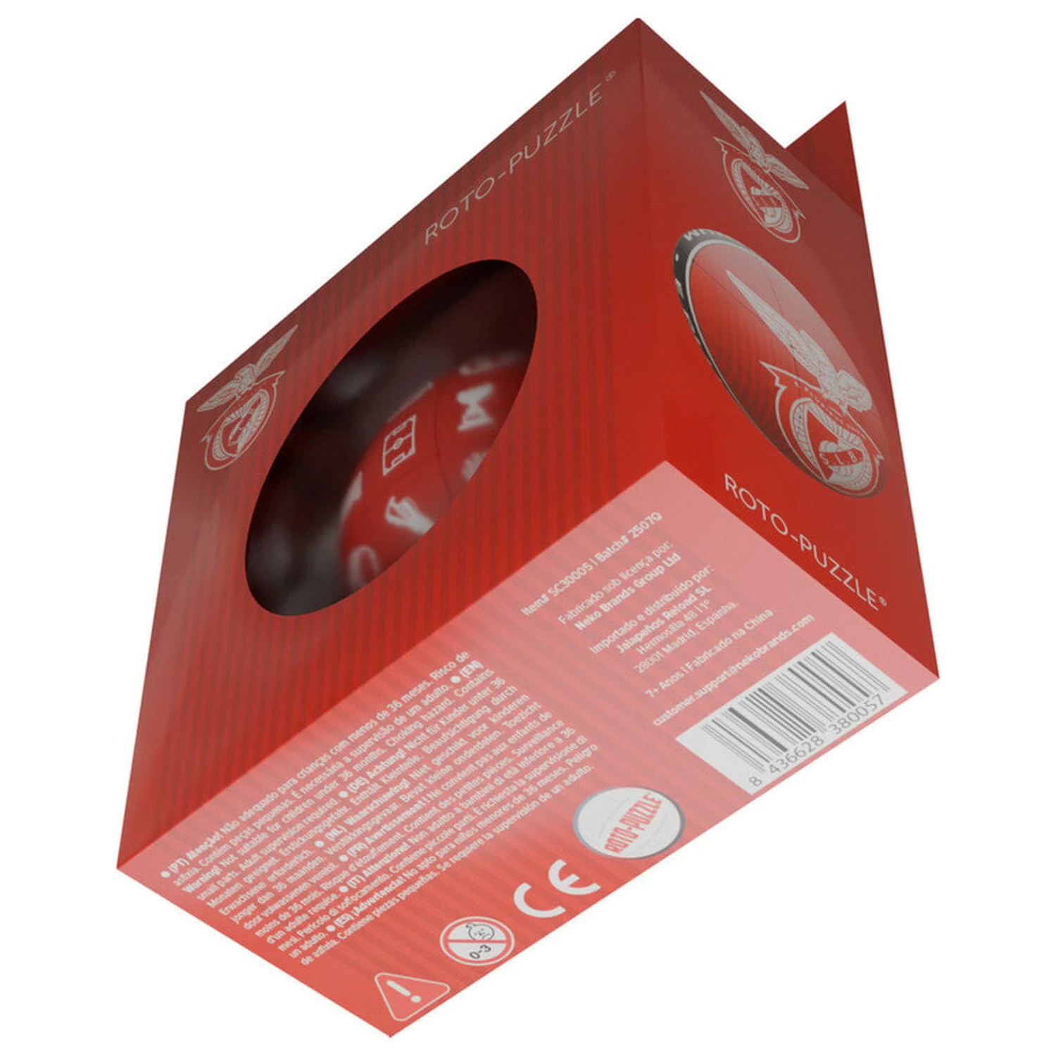 Set puzzle sferic Benfica 6cm poza produsului