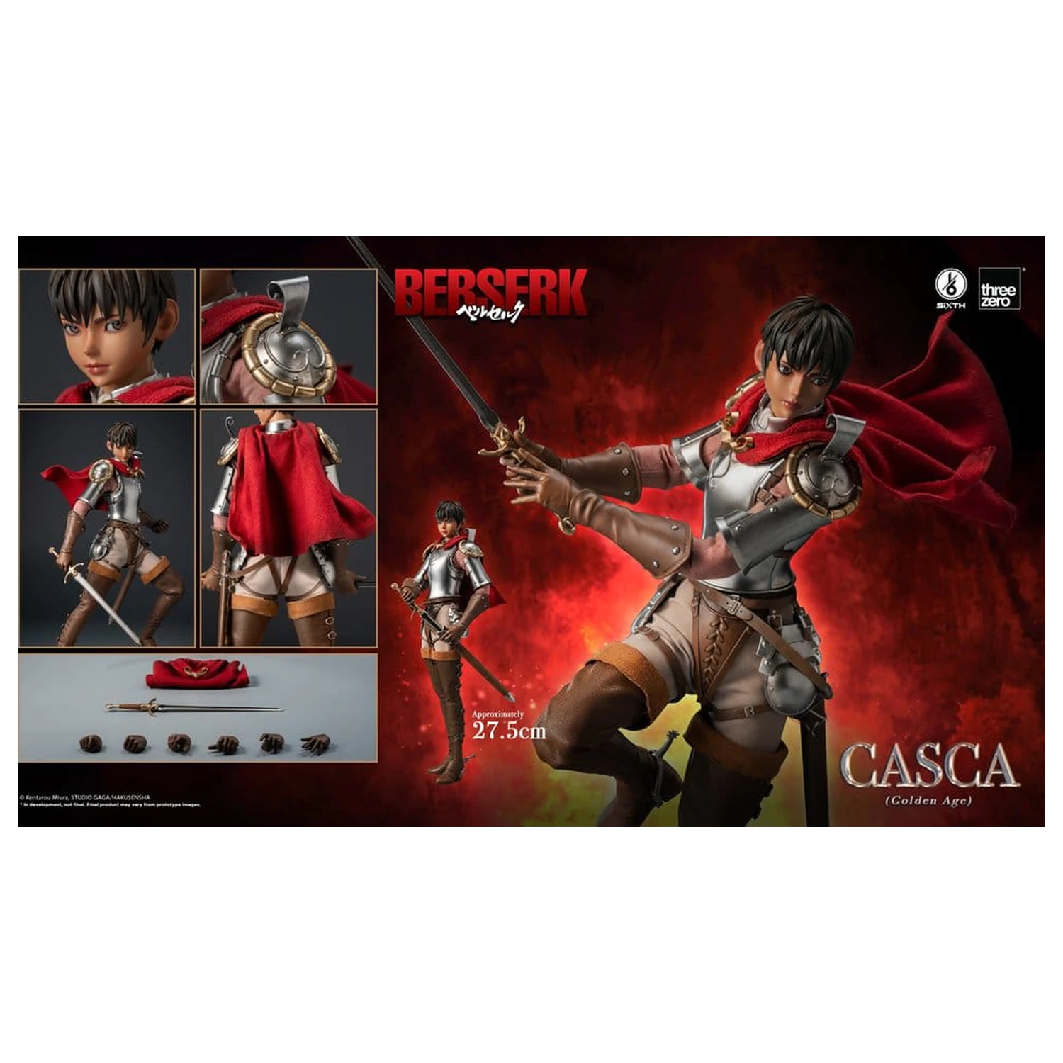 Berserk Figurina de actiune 1/6 Casca (Golden Age) 28 cm poza produsului