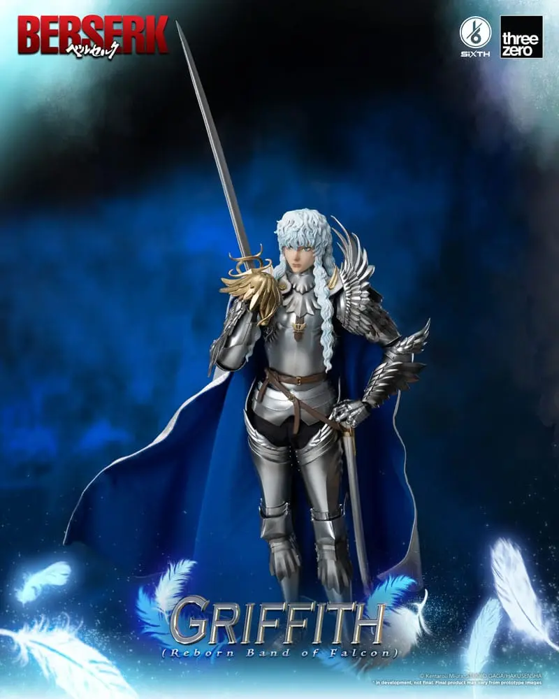 Figurină de acțiune Berserk 1/6 Griffith (Reborn Band of Falcon) 30 cm poza produsului