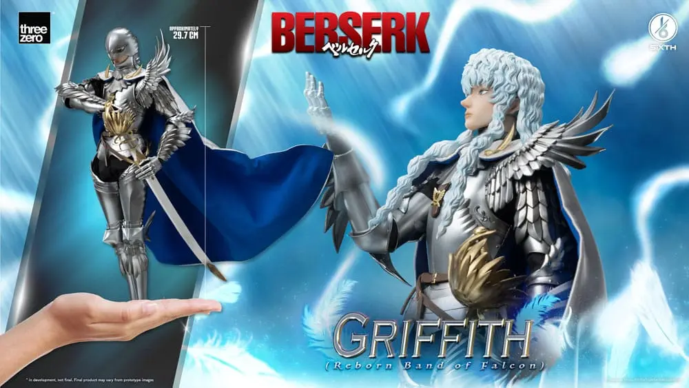 Figurină de acțiune Berserk 1/6 Griffith (Reborn Band of Falcon) 30 cm poza produsului