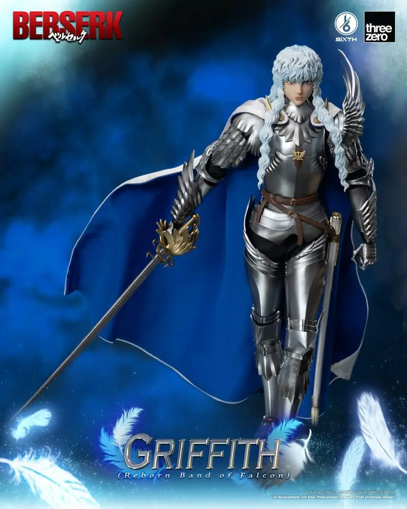 Figurină de acțiune Berserk 1/6 Griffith (Reborn Band of Falcon) 30 cm poza produsului