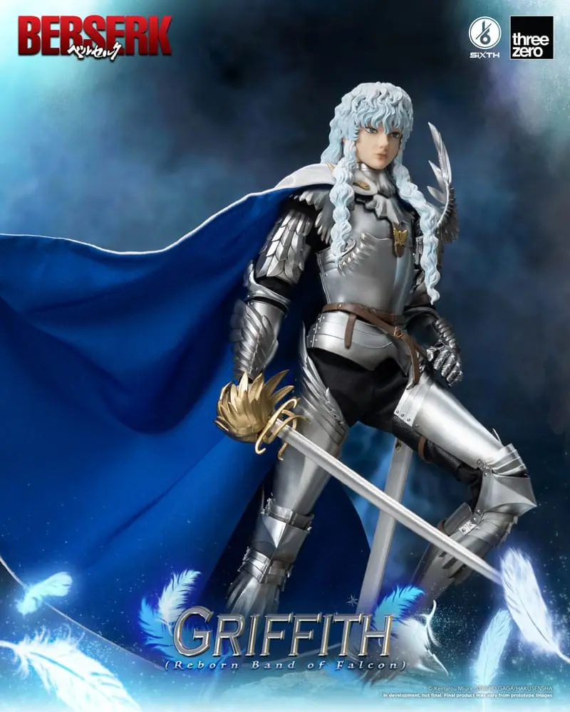 Figurină de acțiune Berserk 1/6 Griffith (Reborn Band of Falcon) 30 cm poza produsului