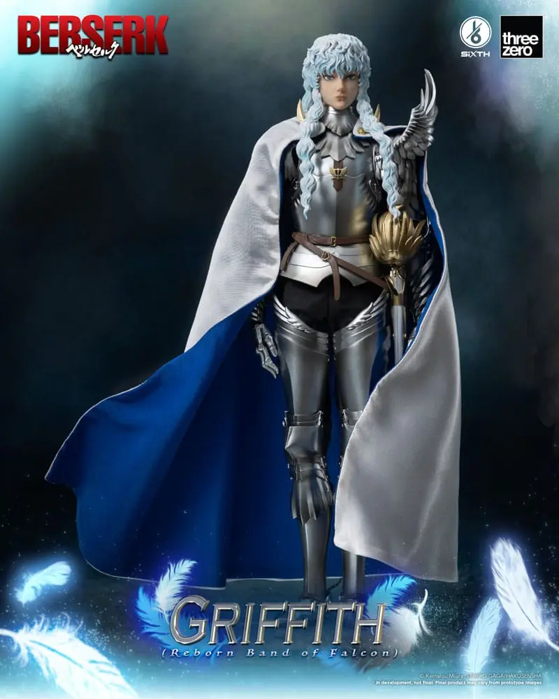 Figurină de acțiune Berserk 1/6 Griffith (Reborn Band of Falcon) 30 cm poza produsului