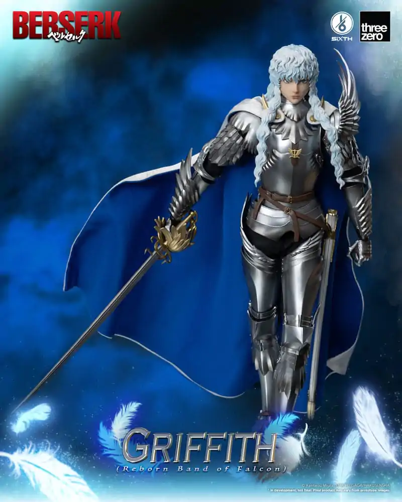 Figurină de acțiune Berserk 1/6 Griffith (Reborn Band of Falcon) Ediție Deluxe 30 cm poza produsului