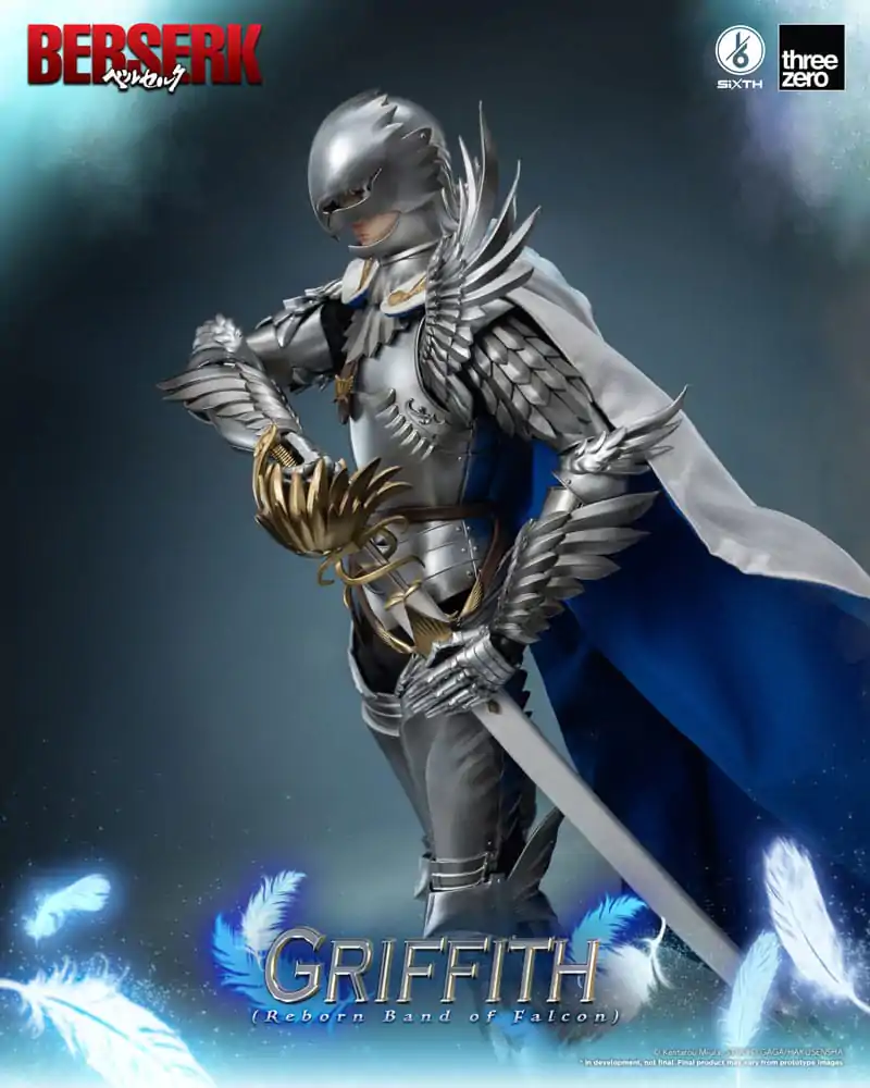 Figurină de acțiune Berserk 1/6 Griffith (Reborn Band of Falcon) Ediție Deluxe 30 cm poza produsului