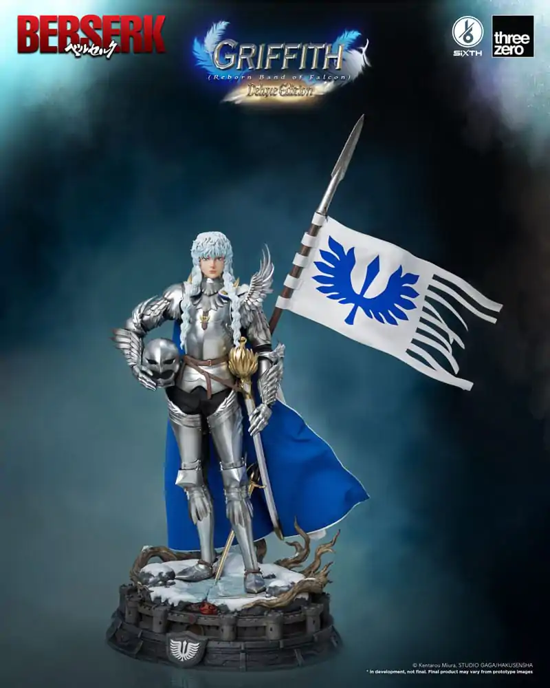 Figurină de acțiune Berserk 1/6 Griffith (Reborn Band of Falcon) Ediție Deluxe 30 cm poza produsului