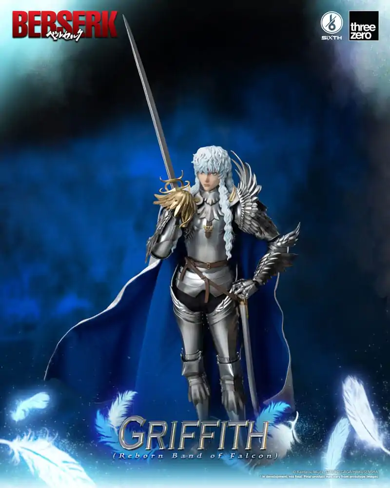 Figurină de acțiune Berserk 1/6 Griffith (Reborn Band of Falcon) Ediție Deluxe 30 cm poza produsului