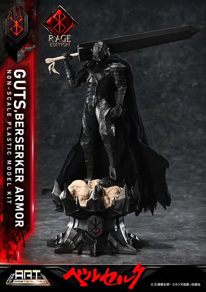 Berserk Build Art Masterline Kit Model Plastic Guts Berserker Armor Rage 30 cm poza produsului