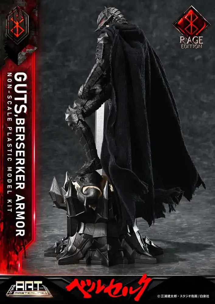 Berserk Build Art Masterline Kit Model Plastic Guts Berserker Armor Rage 30 cm poza produsului