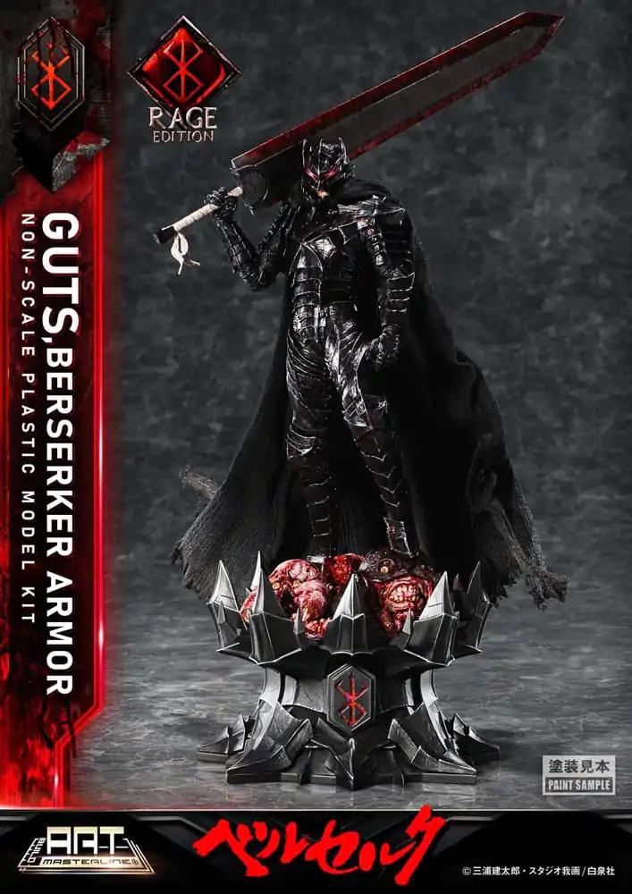 Berserk Build Art Masterline Kit Model Plastic Guts Berserker Armor Rage 30 cm poza produsului