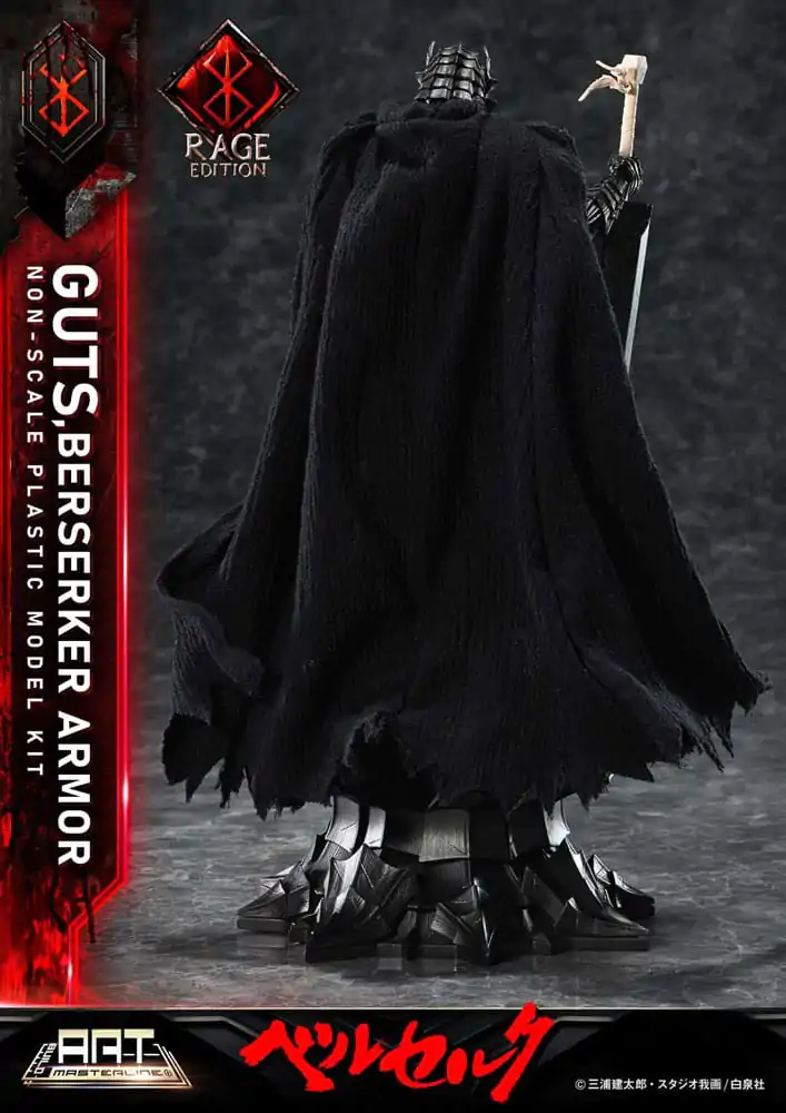 Berserk Build Art Masterline Kit Model Plastic Guts Berserker Armor Rage 30 cm poza produsului