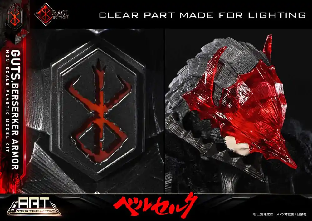 Berserk Build Art Masterline Kit Model Plastic Guts Berserker Armor Rage 30 cm poza produsului