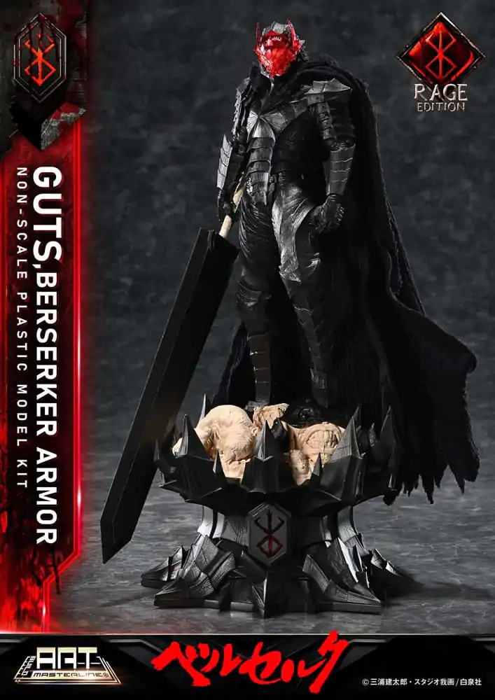 Berserk Build Art Masterline Kit Model Plastic Guts Berserker Armor Rage 30 cm poza produsului