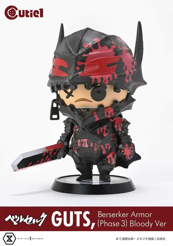 Figurină PVC Berserk Cutie1 Guts Berserker Armor (Faza 3) Bloody Ver. 12 cm poza produsului