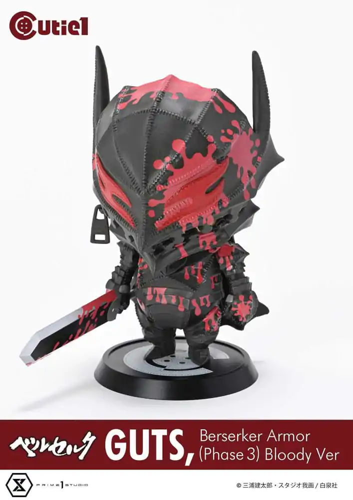 Figurină PVC Berserk Cutie1 Guts Berserker Armor (Faza 3) Bloody Ver. 12 cm poza produsului