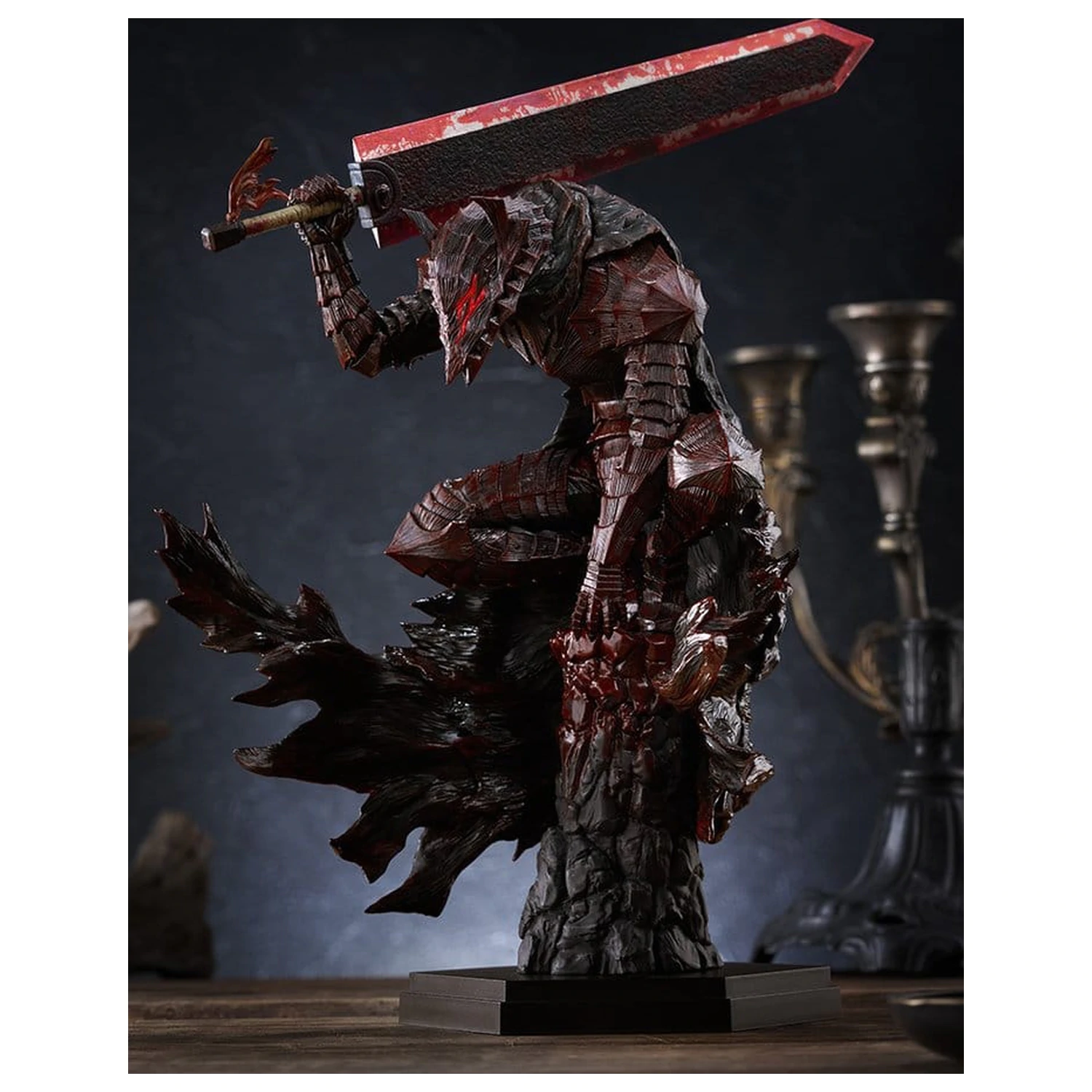 Figurină PVC Berserk Pop Up Parade Guts (Berserker Armor): Bloody Paint Ver. L Size 28 cm poza produsului