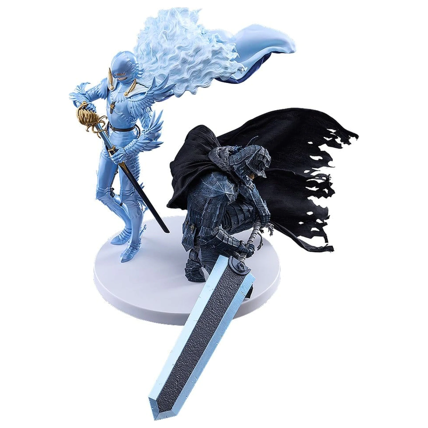 Berserk Pop Up Parade SP Figurine din PVC Pachet de 2 Guts (Berserker -Sane-) & Griffith (Falcon of Light) poza produsului