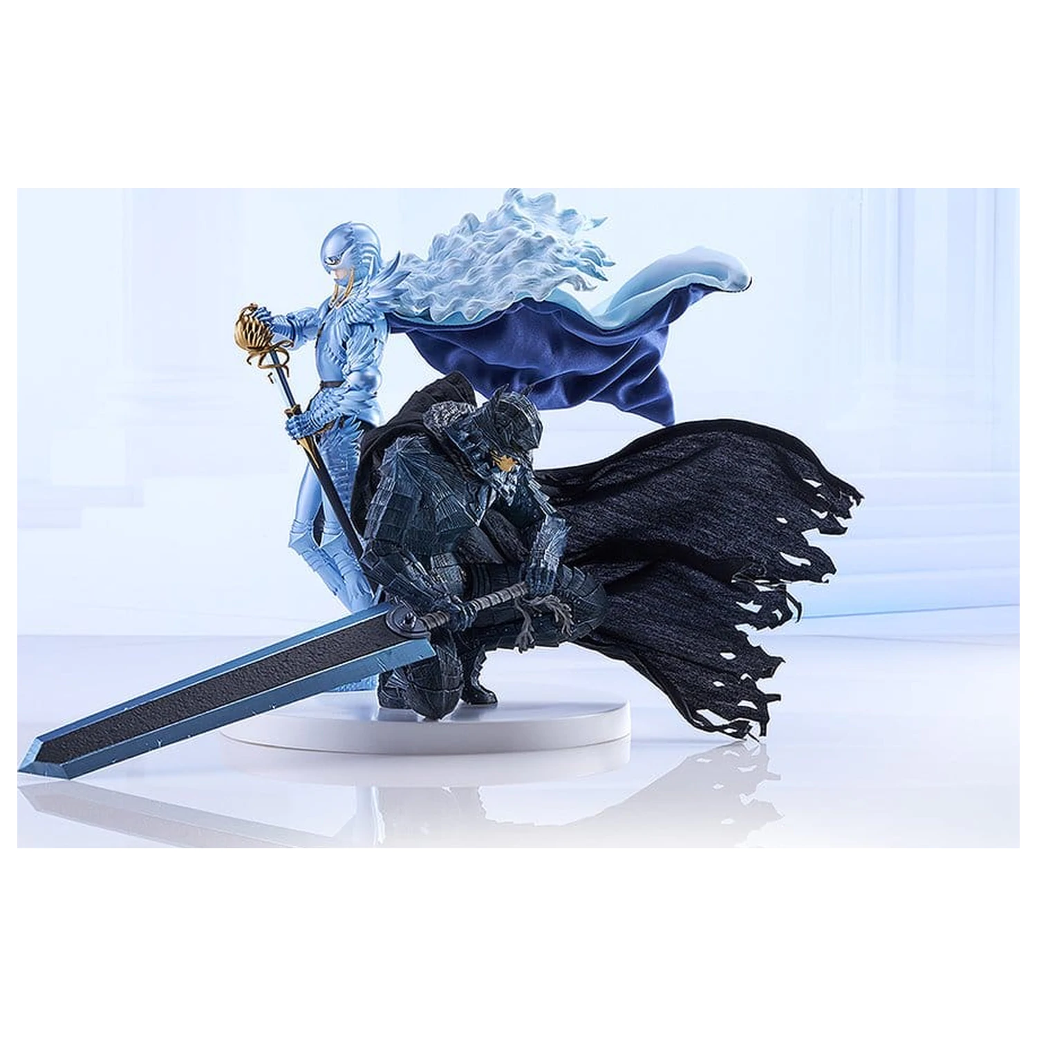Berserk Pop Up Parade SP Figurine din PVC Pachet de 2 Guts (Berserker -Sane-) & Griffith (Falcon of Light) poza produsului