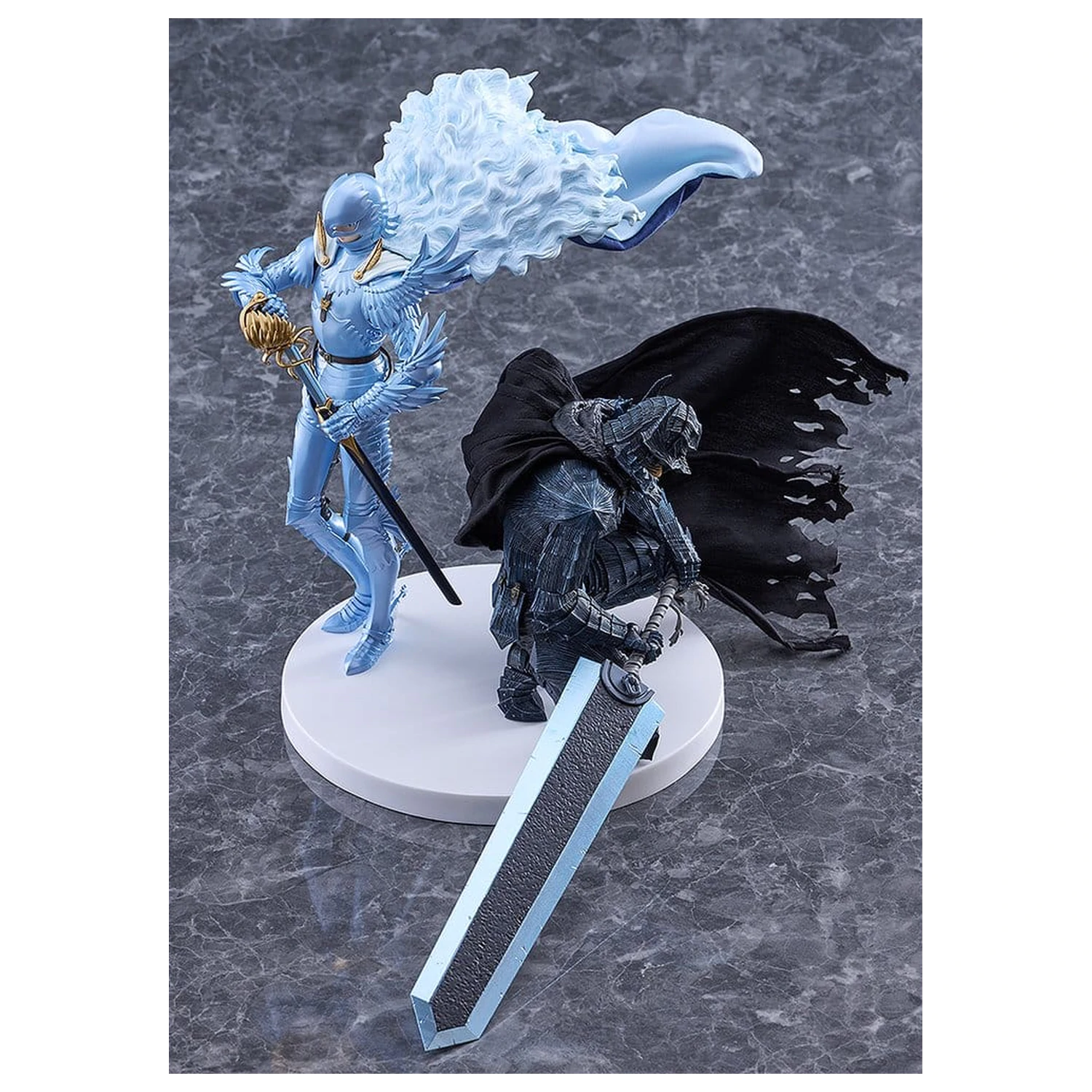 Berserk Pop Up Parade SP Figurine din PVC Pachet de 2 Guts (Berserker -Sane-) & Griffith (Falcon of Light) poza produsului